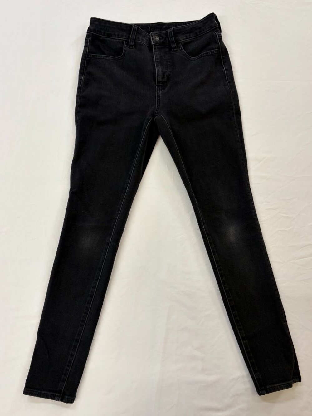American Eagle Women's Black Hi-Rise Leggings, Size 6